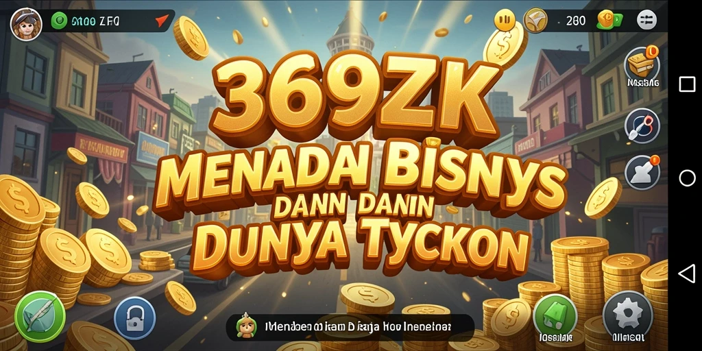 Tampilan gameplay Tycoon yang menarik dan mengasyikan.