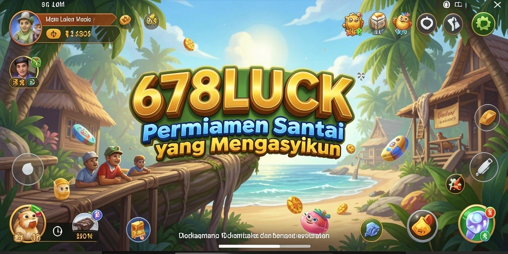 Screenshot gameplay 678LUCK yang penuh warna dan menyenangkan.