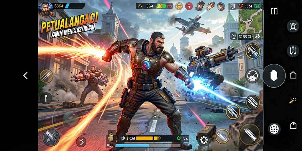 Tampilkan aksi seru dalam gameplay ARPG 8364.
