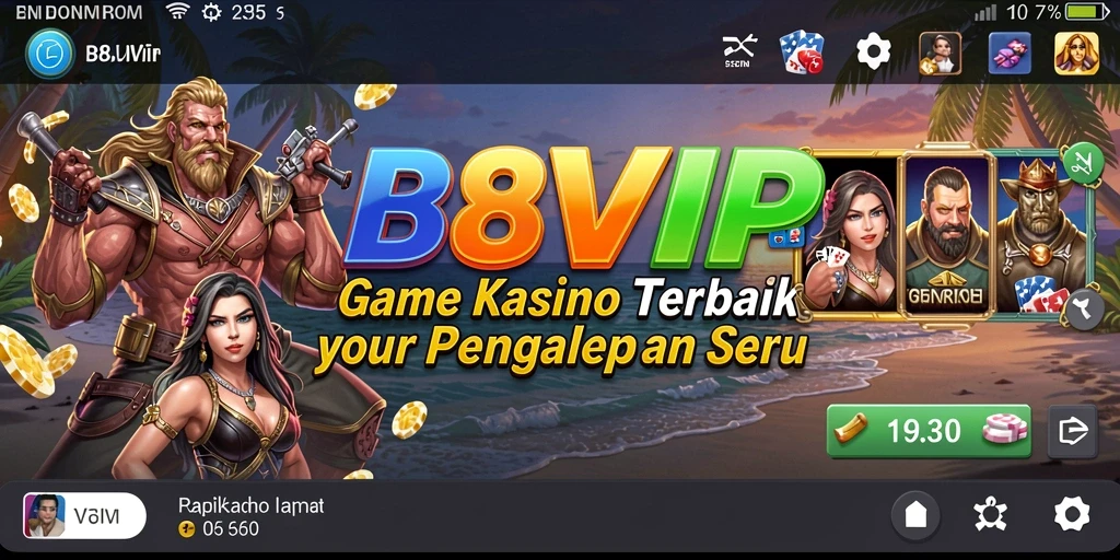 Tampilan menarik dalam permainan Kasino B8VIP dengan grafis menawan.