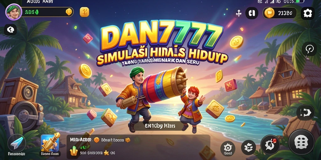 Tampilan gameplay DAN777 yang menarik dan interaktif.