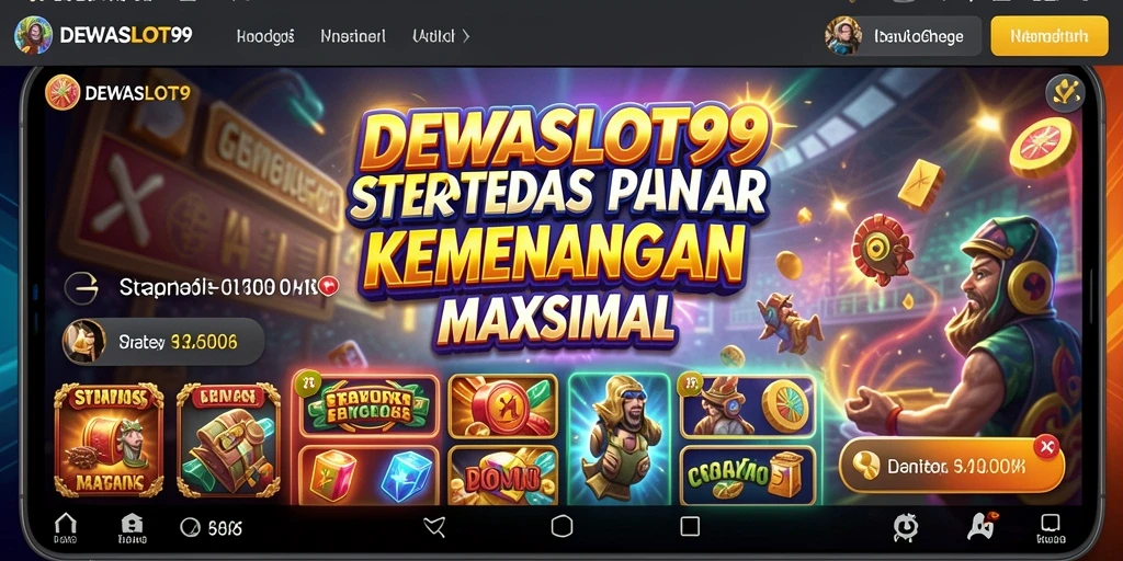 Tampilan gameplay DEWASLOT99 yang menegangkan dan strategis.