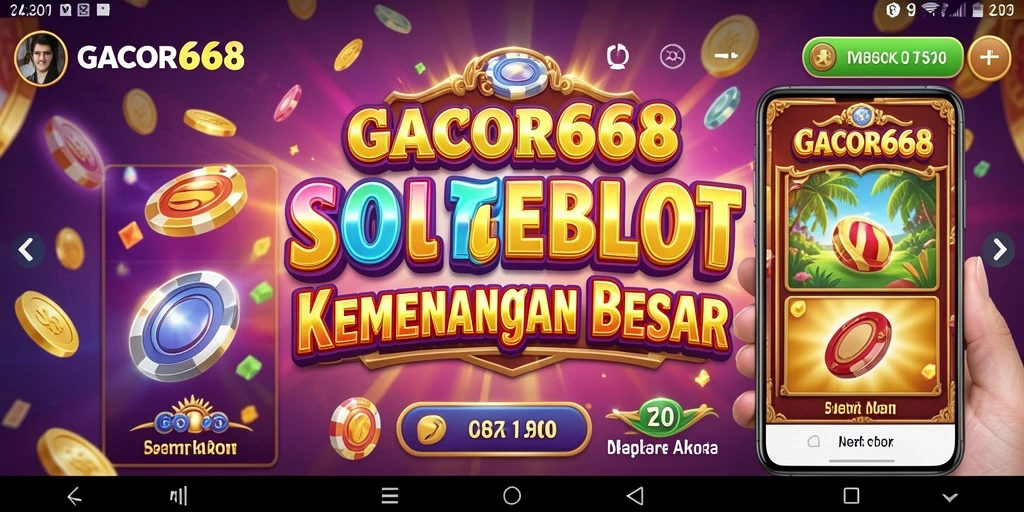 Tampilan menarik dari gameplay Slot GACOR668 yang memikat.