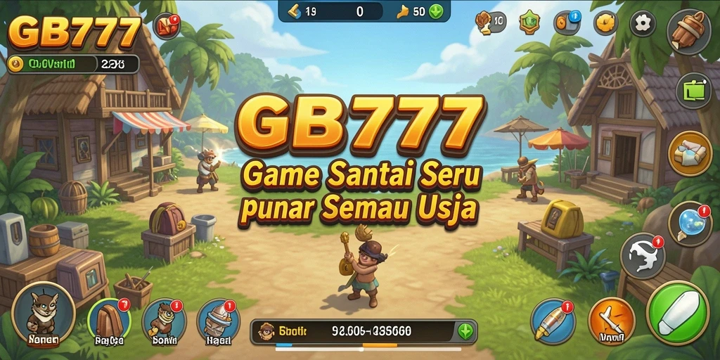 Tampilan gameplay GB777 yang menarik dan penuh warna.