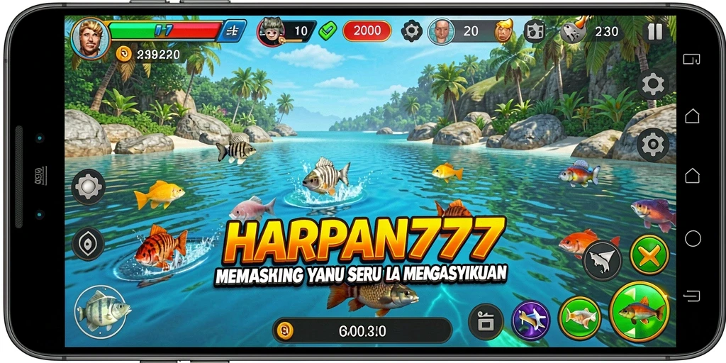 Tangkapan ikan yang menakjubkan dalam gameplay HARAPAN777.