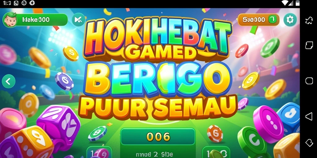 Tampilan gameplay seru dan interaktif di HOKIHEBAT.