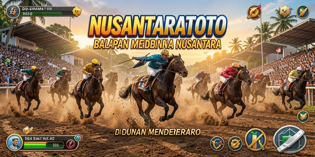 Gameplay balapan yang seru dan menegangkan di NUSANTARATOTO.