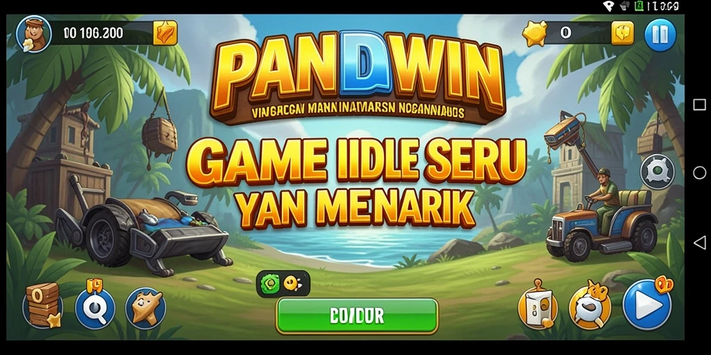 Tampilan menarik dari gameplay <strong>PANDAWIN</strong> yang seru dan santai.