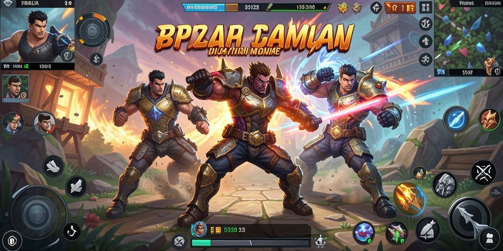 Gameplay seru dengan grafis menawan di PP123.
