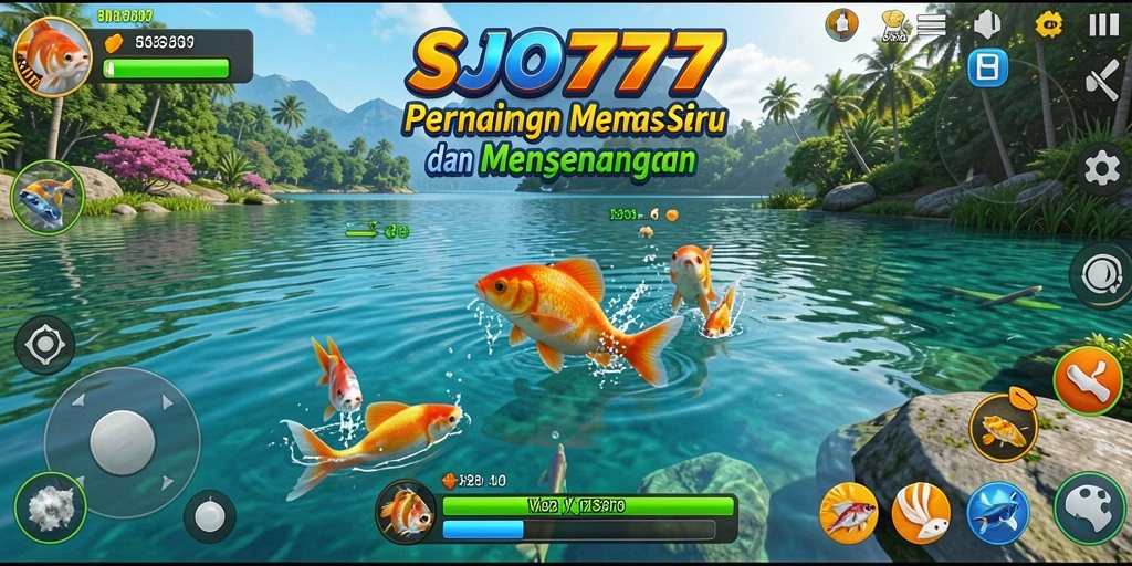 Tampilan gameplay SJO777 yang seru dan menarik saat memancing.