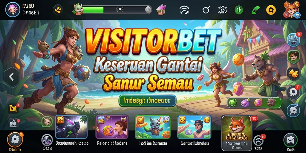 Tangkapan layar dari gameplay VISITORBET yang menarik dan menyenangkan.